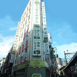  Capsule hotel Anshin Oyado Shinbashi Ekimaeten
